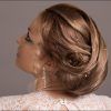 Bridal Mid-Bun Hairstyles With A Bouffant (Photo 20 of 25)