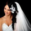 Side Curls Bridal Hairstyles With Tiara And Lace Veil (Photo 20 of 25)
