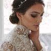 High Updos With Jeweled Headband For Brides (Photo 15 of 25)
