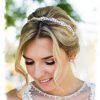 High Updos With Jeweled Headband For Brides (Photo 23 of 25)
