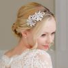 Bridal Chignon Hairstyles With Headband And Veil (Photo 14 of 25)