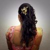 Indian Wedding Reception Hairstyles For Long Hair (Photo 6 of 15)