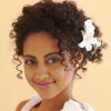 Curly Wedding Hairstyles With An Orchid (Photo 1 of 25)