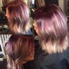 Bright Red Balayage On Short Hairstyles (Photo 9 of 25)
