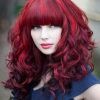 Bright Red Balayage On Short Hairstyles (Photo 3 of 25)
