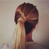 Trendy Ponytail Hairstyles With French Plait (Photo 20 of 25)