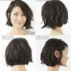 Curly Brunette Bob Hairstyles With Bangs (Photo 2 of 25)