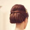 Bouffant And Chignon Bridal Updos For Long Hair (Photo 7 of 25)
