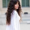Slightly Curly Hair With Bangs (Photo 11 of 18)
