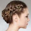 Messy French Braid With Middle Part (Photo 3 of 15)