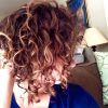 Short Curly Caramel-Brown Bob Hairstyles (Photo 2 of 25)