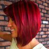 Bright Red Bob Hairstyles (Photo 6 of 25)