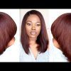 Long Bob Hairstyles With Bangs Weave (Photo 16 of 25)