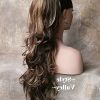 Long Blond Ponytail Hairstyles With Bump And Sparkling Clip (Photo 13 of 25)