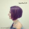 Purple-Tinted Off-Centered Bob Hairstyles (Photo 8 of 25)