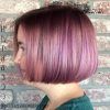 Purple-Tinted Off-Centered Bob Hairstyles (Photo 9 of 25)