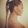 Ponytail Braids With Quirky Hair Accessory (Photo 3 of 15)