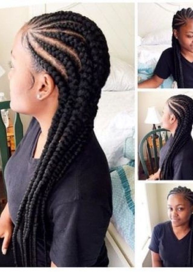 15 Inspirations Chunky Cornrows Hairstyles
