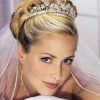 Classic Bridal Hairstyles With Veil And Tiara (Photo 10 of 25)