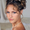 Formal Curly Updos With Bangs For Wedding (Photo 5 of 25)