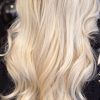 Creamy Blonde Waves With Bangs (Photo 6 of 25)