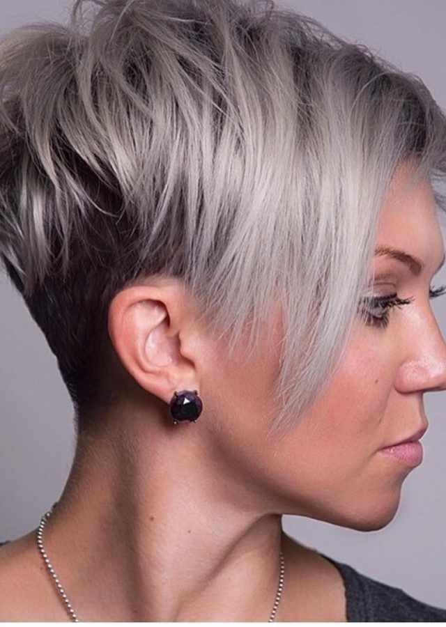 25 Best Collection of Edgy Short Haircuts for Round Faces