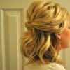Half Up Half Down Wedding Hairstyles For Medium Length Hair (Photo 5 of 15)