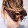 Low Messy Chignon Bridal Hairstyles For Short Hair (Photo 3 of 25)