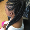 Braided Hairstyles Into A Ponytail With Weave (Photo 1 of 15)