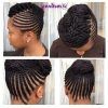 African Cornrows Updo Hairstyles (Photo 15 of 15)
