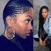 Cornrows One Side Hairstyles (Photo 10 of 15)