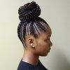 Cornrows Hairstyles In A Bun (Photo 14 of 15)