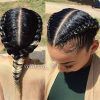 Cornrow Fishtail Side Braided Hairstyles (Photo 5 of 25)
