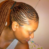Cornrows Hairstyles For Long Ponytail (Photo 16 of 25)