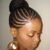Cornrow Updo Hairstyles For Black Women (Photo 11 of 15)