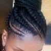 African Cornrows Updo Hairstyles (Photo 13 of 15)