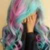 Cotton Candy Updo Hairstyles (Photo 3 of 15)