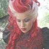 Fire Red Medium Hairstyles (Photo 13 of 15)