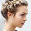 Halo Braid Hairstyles With Long Tendrils (Photo 6 of 26)