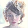 Crown Braid, Bouffant And Headpiece Bridal Hairstyles (Photo 3 of 25)