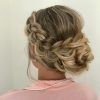 Messy Crown Braid Updo Hairstyles (Photo 5 of 25)
