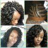 Side-Parted Braided Bob Hairstyles (Photo 14 of 25)
