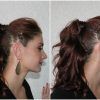 Wavy Side Ponytails With A Crown Braid (Photo 24 of 25)