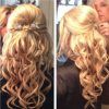 Curly Half Updo Hairstyles (Photo 15 of 15)
