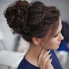 Curly Bun Updo Hairstyles (Photo 2 of 15)