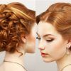 Updo Hairstyles For Medium Curly Hair (Photo 13 of 15)