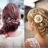Curly Side Bun Wedding Hairstyles (Photo 3 of 15)