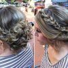 Curly Bun Updo Hairstyles (Photo 6 of 15)