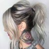 Messy Pony Hairstyles For Medium Hair With Bangs (Photo 20 of 25)