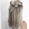 Ash Blonde Half Up Hairstyles (Photo 3 of 25)